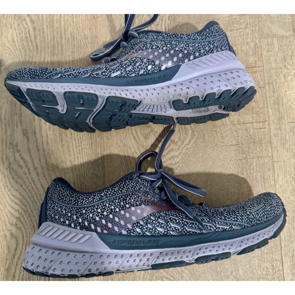 Brooks Adrenaline GTS 21 Women's Running Shoes Gray Pink Size 5.5 B